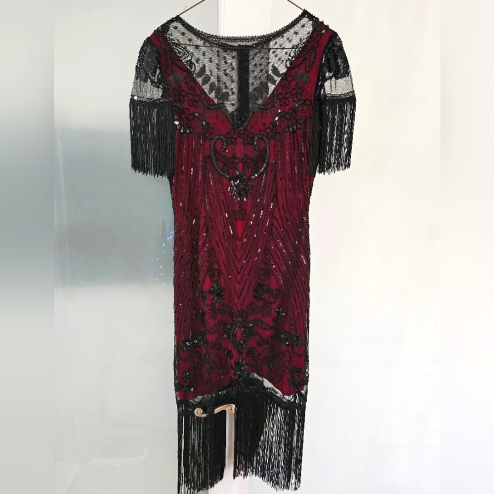 Lace Sequin Dress